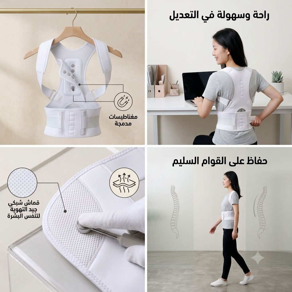 الحزام الداعم للظهر و الاكتاف