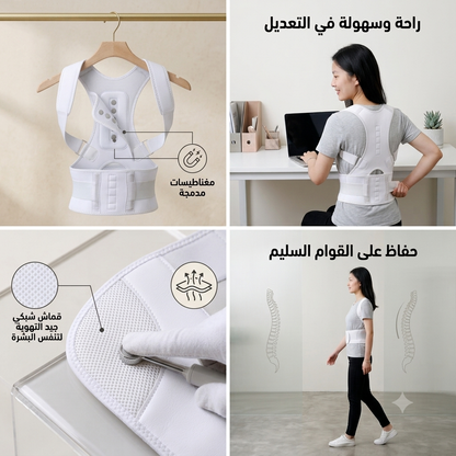 الحزام الداعم للظهر و الاكتاف